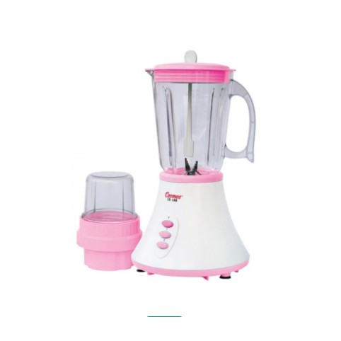 COSMOS CB-180F BELENDER PLASTIK 2 IN 1 ELEKTRIK BAHAN PLASTIK TRINITY BLENDER 300W KAPASITAS 1.25L