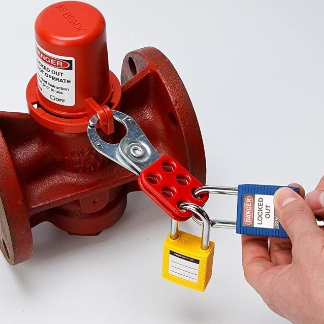 

♗ STEEL LOCKOUT HASP W/TAB ✿