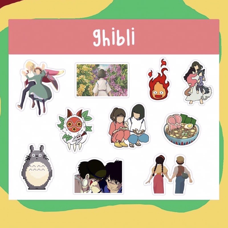 

Sticker Film Anime Studio Ghibli