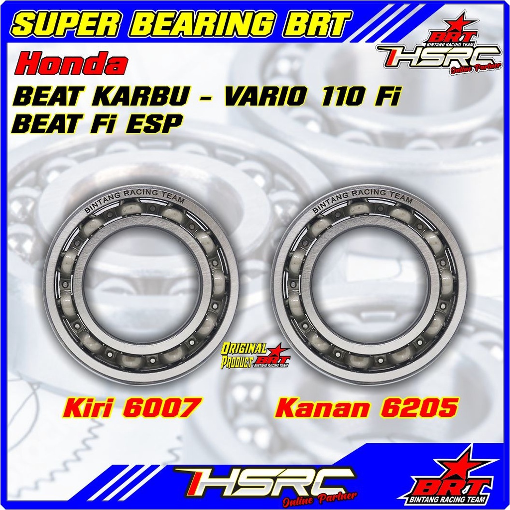 BEARING KRUK AS BRT Racing Honda BEAT Karbu BEAT Fi ESP POP New Street SCOOPY VARIO 110 Laher Bandul