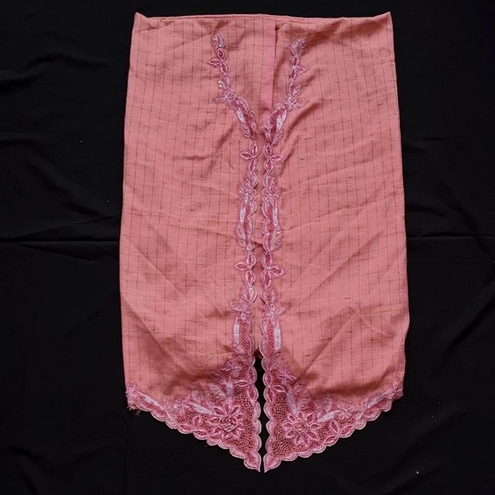 Kain Kebaya Katun Bordir Modern SN47 : Serat Nanas