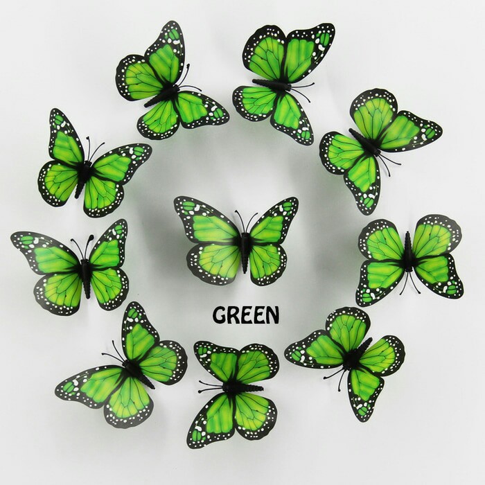 GEM3DECORATION MAGNET 3D KUPU2 TOTOL HIJAU