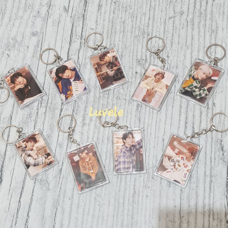 NCT 127 Season Greeting 2022 Acrylic Clear Keychain Gantungan Kunci Akrilik