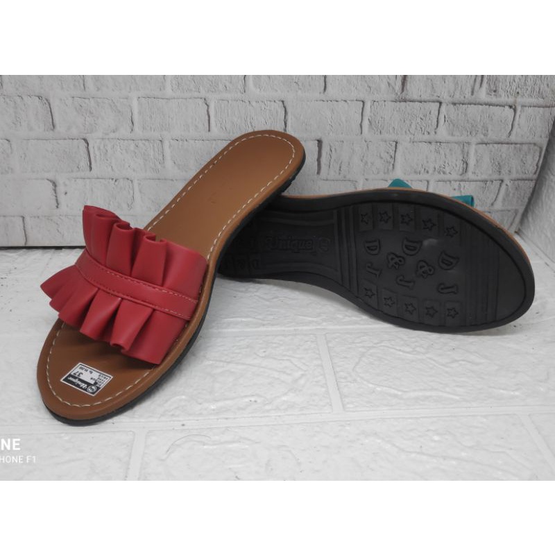 SANDAL TASIKAN UNIQUE MODEL REMPLE yang kekinian harga murah