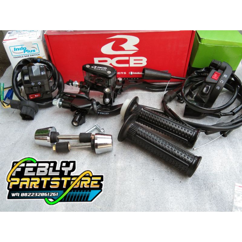 MASTER REM RCB OVAL 14MM SET KOPLING RCB E2 HOLDER KANAN KSR HOLDER KIRI VIXION JALU FU RX KING GL C