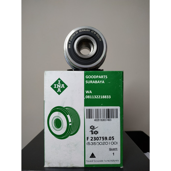 TENSIONER BEARING PULLEY ALTERNATOR MERCEDES BENZ A140 A140
