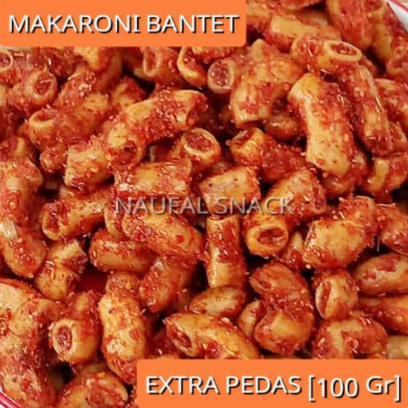 

[PROMO MURAH] 100 Gr MAKARONI BANTET bantat rasa extra pedas murah enak gurih grosir NAUFAL SNACK