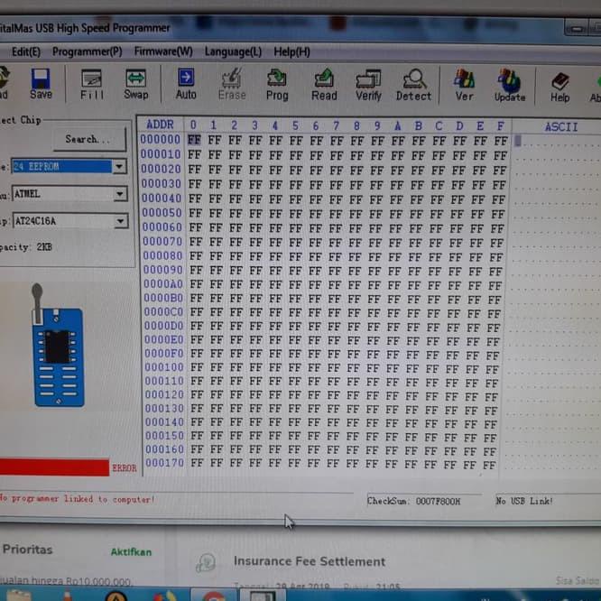 [Art. NY9Z] 25q32 / 25q64 memori tv + isi fireware TV LED fireware TV LCD