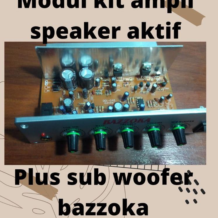 Terlaris.. promo modul kit power ampli speaker aktif bazzoka mono tip 31 dan 32 cod