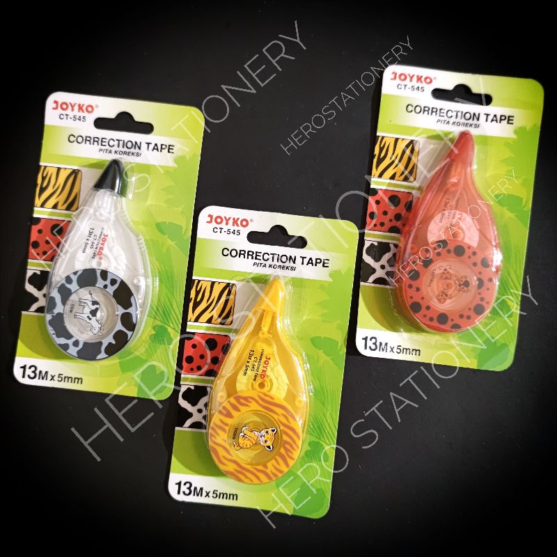 

Correction tape pita koreksi joyko hewan animal 13 m CT-545