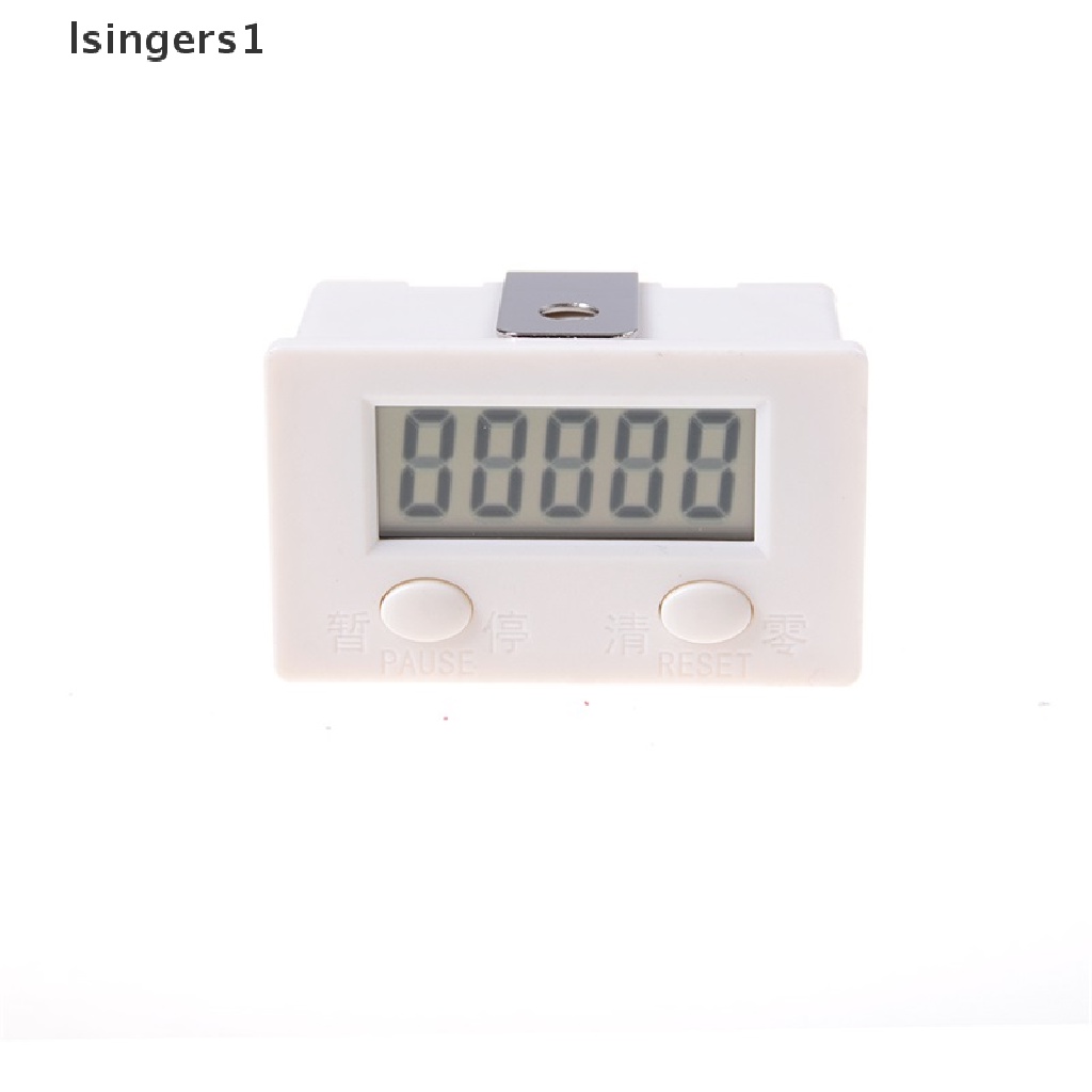 (lsingers1) Alat Penghitung Digital LCD 0-99999 5 Digit Dengan Sensor Proximity Switch