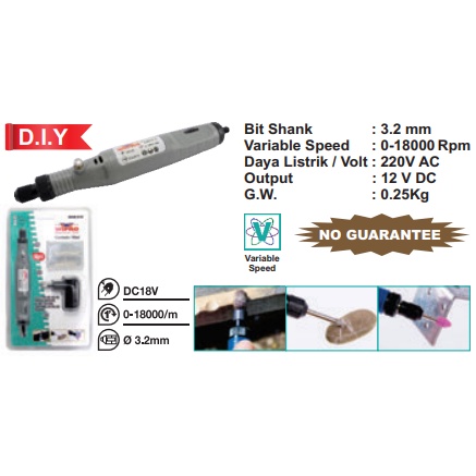 Gerinda Mini (Electric Mini Grinder) DGM-818 WIPRO