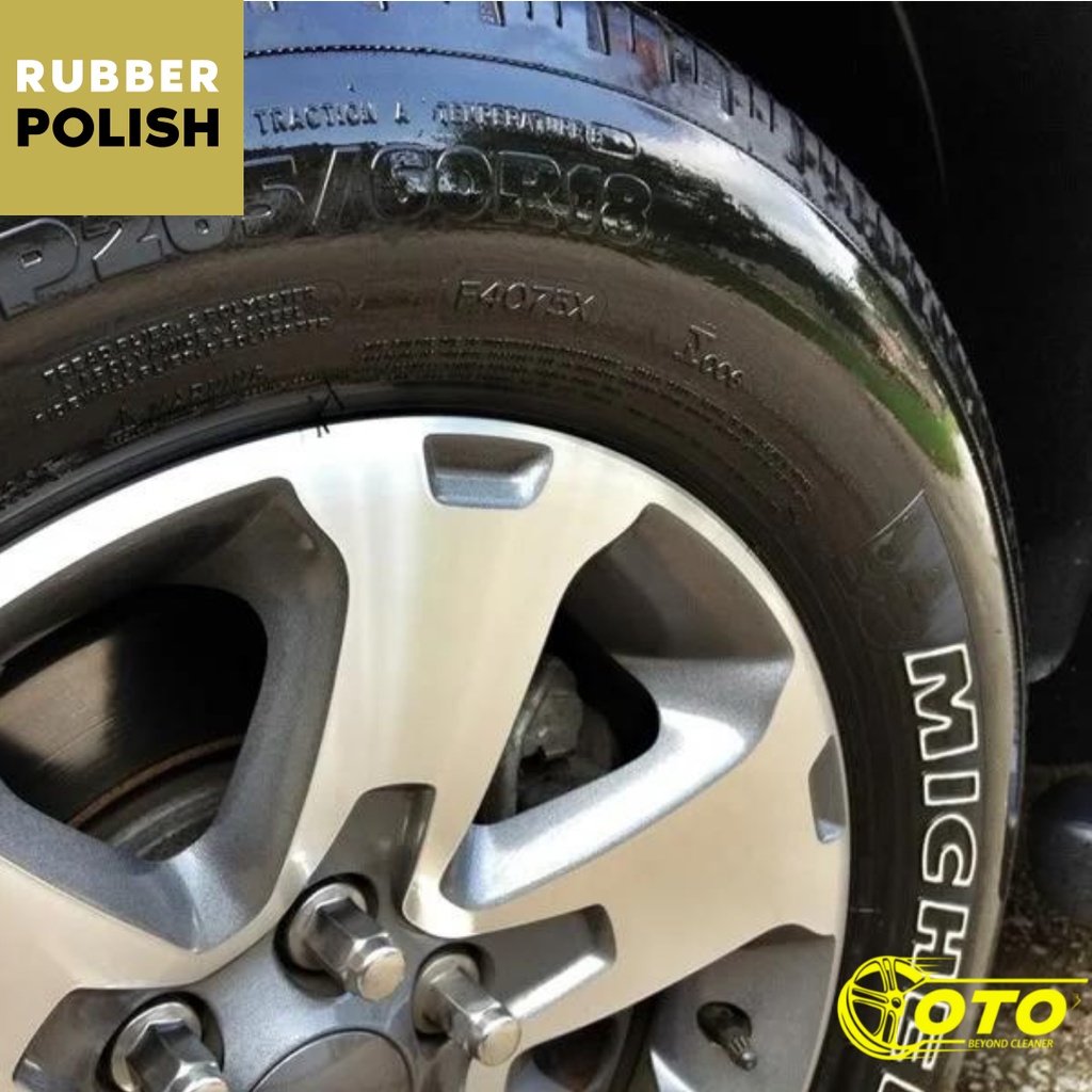 Pengkilap Ban Super Kilap - Semir Ban - Free Applicator - Rubber Polish - OTO Cleaner - SEMIR BAN - PENGKILAP BAN - PENGKILAP DASHBOARD - PENGKILAP TRIM - PENGKILAP MOBIL - PENGKILAP MOTOR - SEMIR BAN MOTOR