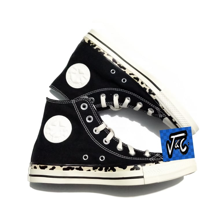 Sepatu Converse Chuck Taylor All Star Edged Archive Print Leopard Hi