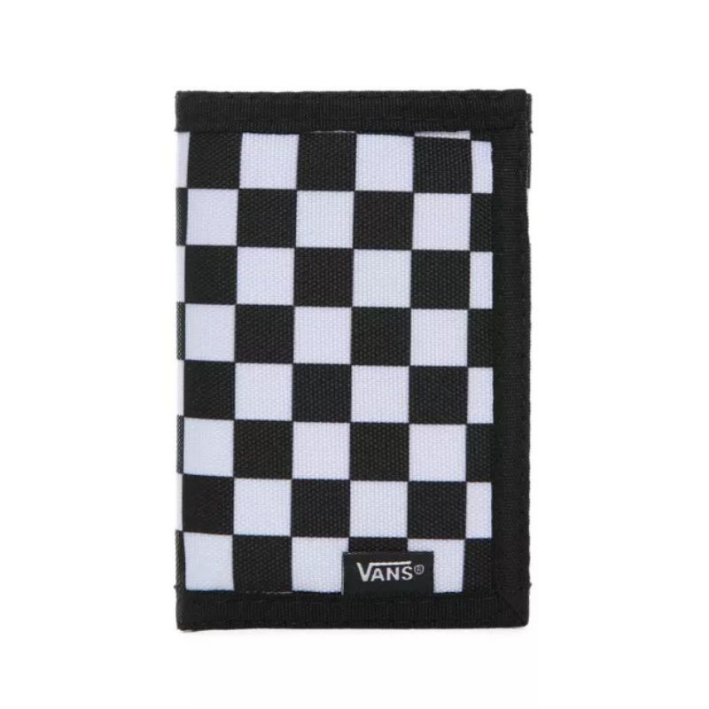 Vans Slipped Wallet Black White Check Original