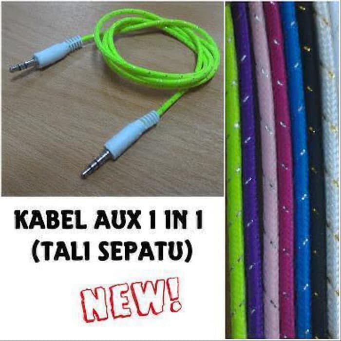 Kabel aux 1in1 tali sepatu ACC