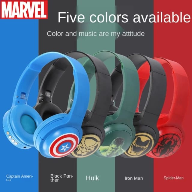 HEADSET / HEADPHONE BANDO BLUETOOTH / WIRELESS KARAKTER HULK