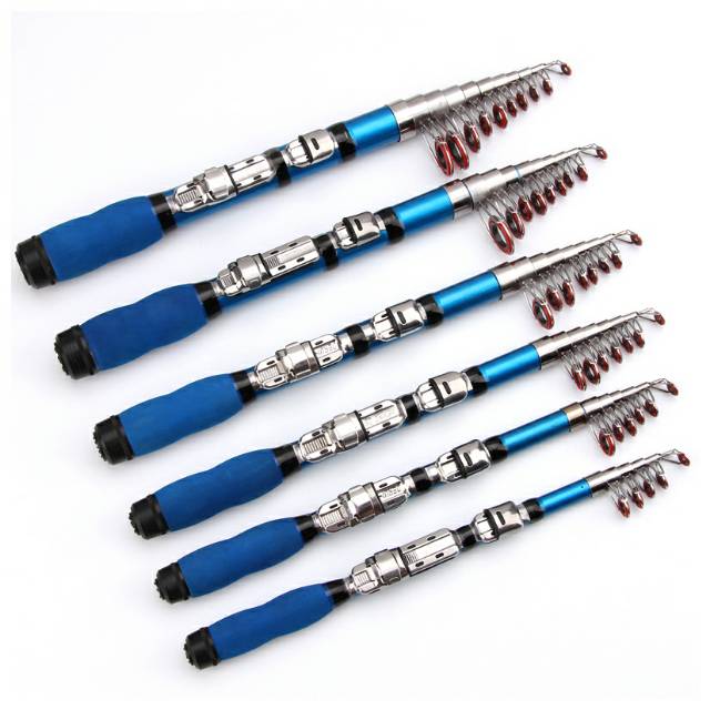 Joran Pancing Portable Telescopic 2.1M - Blue