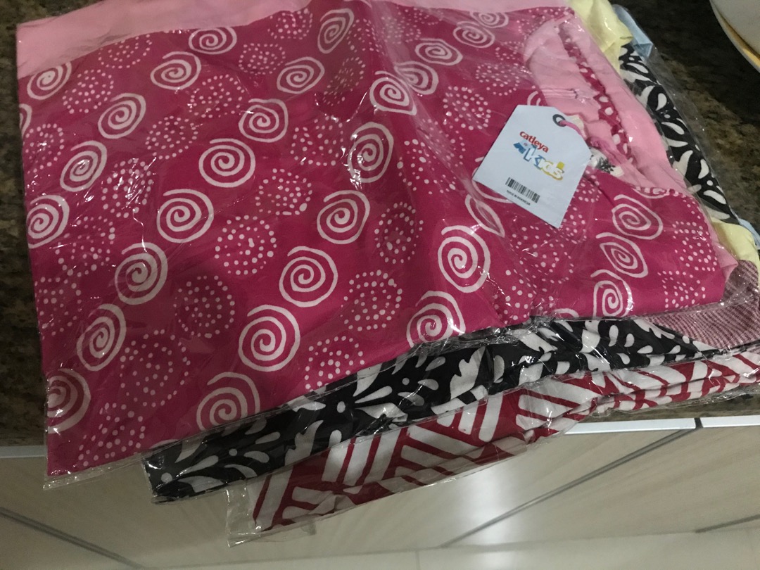 Baju Tunik Batik Anak Perempuan Lengan Panjang Mirabel Series Pink