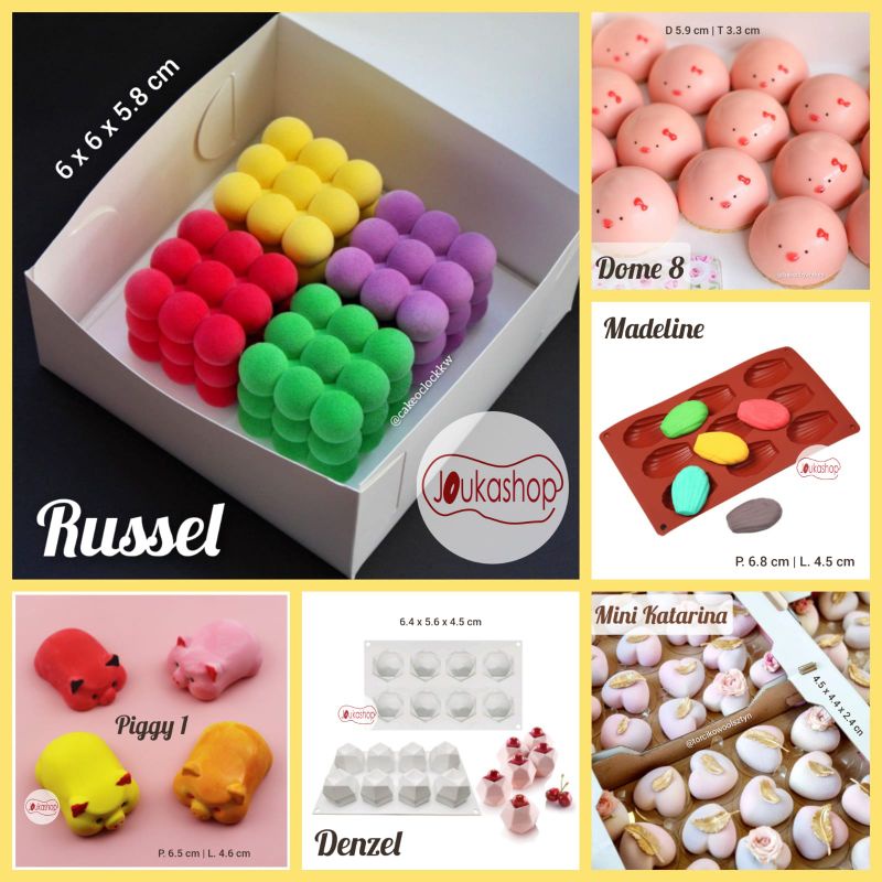 Loyang Silikon Entremet Puding Cake Mousse Cake