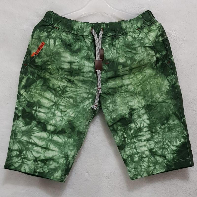 CELANA PENDEK PRIA TIE DYE
