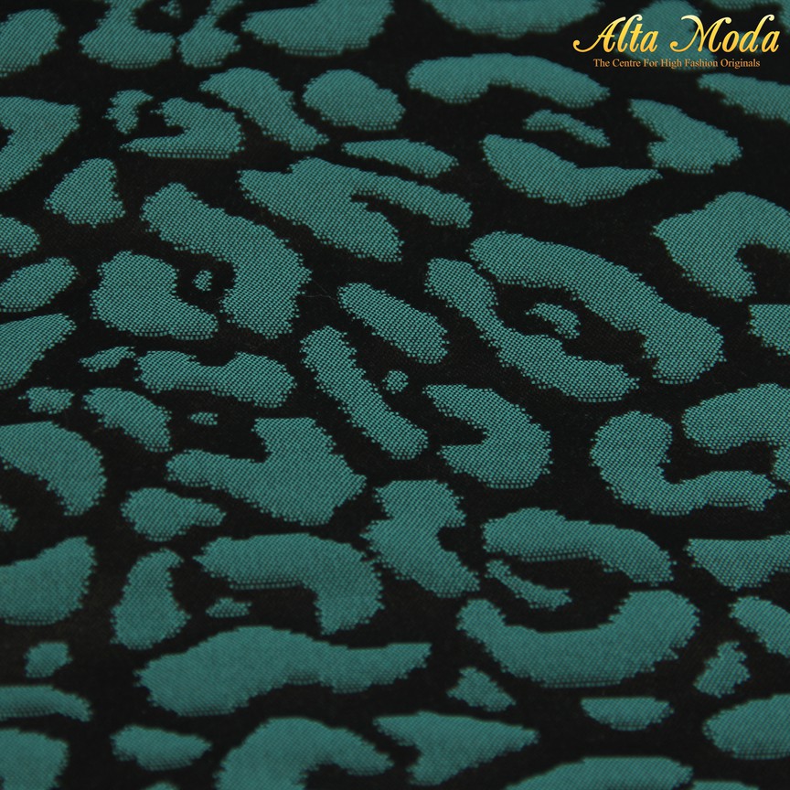 

Alta Moda Jacquard Pop Up Pattern Green And Black (1M)