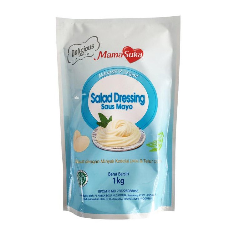 Mayonnaise Mamasuka Salad Dressing kemasan 1KG - Mayones