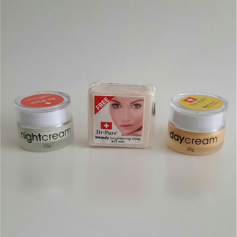 COD Dr-Pure Cream Set 3in1 Original 100% Terdaftar di BPOM