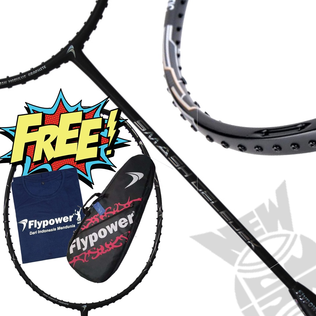 Raket BADMINTON FLYPOWER SMASH GELEDEK