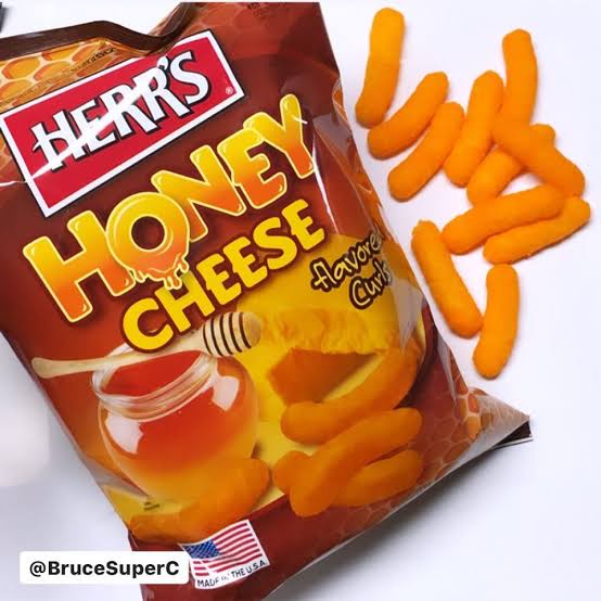 

⭐ COD ⭐ HERR'S Honey Cheese Curls 184 Gram 6.5 Oz Herrs (Made in USA)