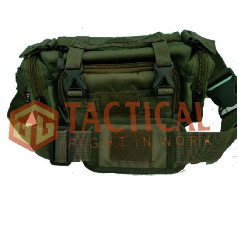 Tas slempang warior hijau army, tas slempang pria,tas pria , tas army,tas pinggang ,tas bahu , tas t