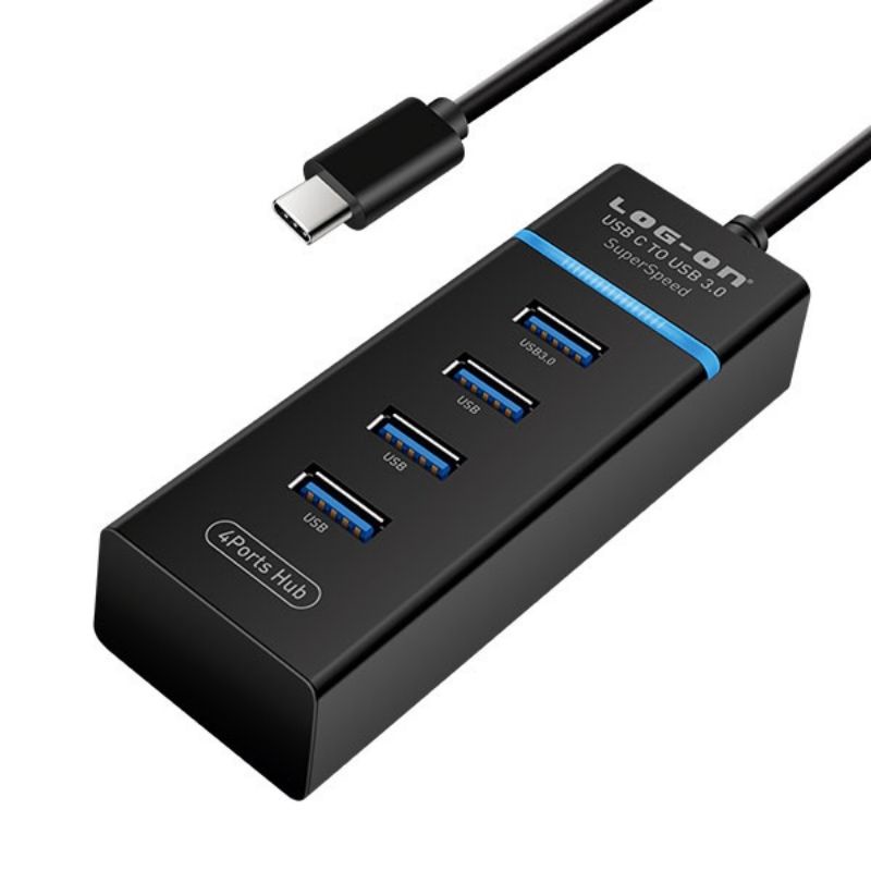 USB HUB Type C 3.0 4 USB Super Speed 5Gbps 480Mbps LO-HUB05