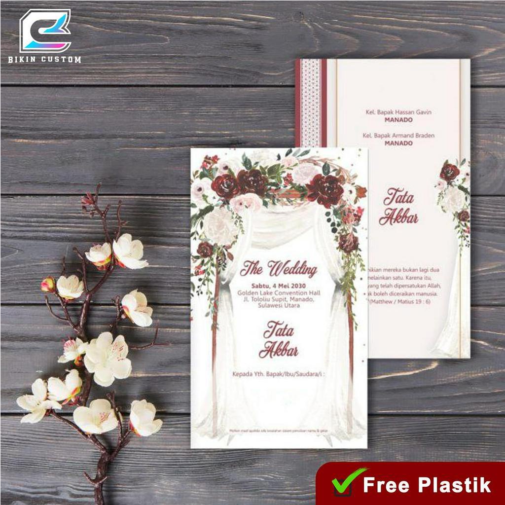 Undangan Pernikahan Murah Rizki 22