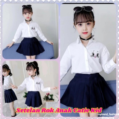 Baju Setelan Dress Anak Perempuan Pesta Natal Terbaru 2021 Model Kekinian Bahan Twiscone Trend Fashi