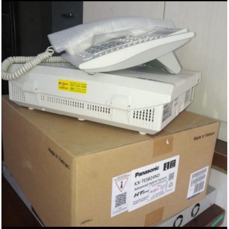 PABX Panasonic KX-TES824 Kapasitas 3 line 8 Extension