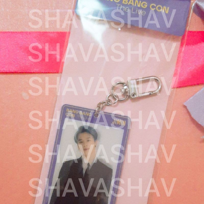 MD BBC BANG BANG CON THE LIVE BTS LENTICULAR KEYRING PHOTOCARD HOLDER KEYRING PC PHOTO CARD OFFICIAL