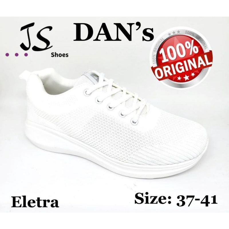 DUFF ELETRA - SEPATU SNEAKERS TALI WANITA DEWASA MERK DUFF