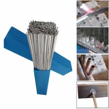 [20PCS] Kawat Las Aluminium Electrode Suhu Rendah 330mm / Kawat Timah Solder Termurah Kawat Las Aluminium Electrode Suhu Rendah 330mm Low Temperature / Kawat Solder Pengelasan Komponen Las Perbaikan Alat Perlengkapan Solder Kawat Timah Kuat Mudah Leleh