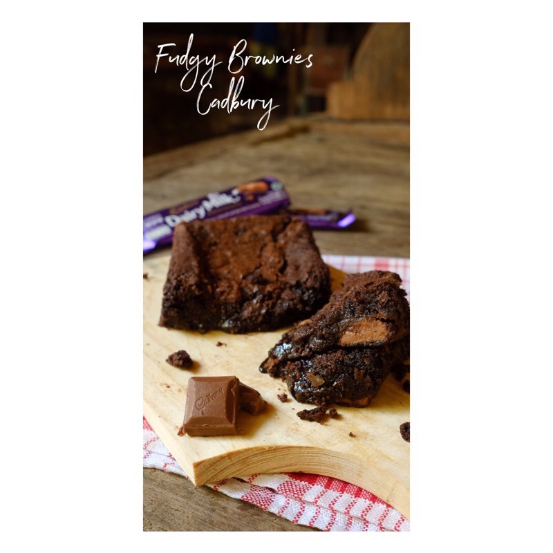 

Cadbury Fudgy Brownies (20x10cm)