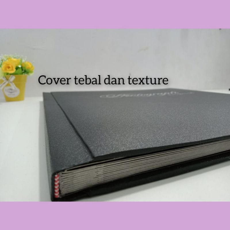 Magnetic Photo Album Blacksheet Besar DLB Weeding Family Album 3R 4R 8R 10R