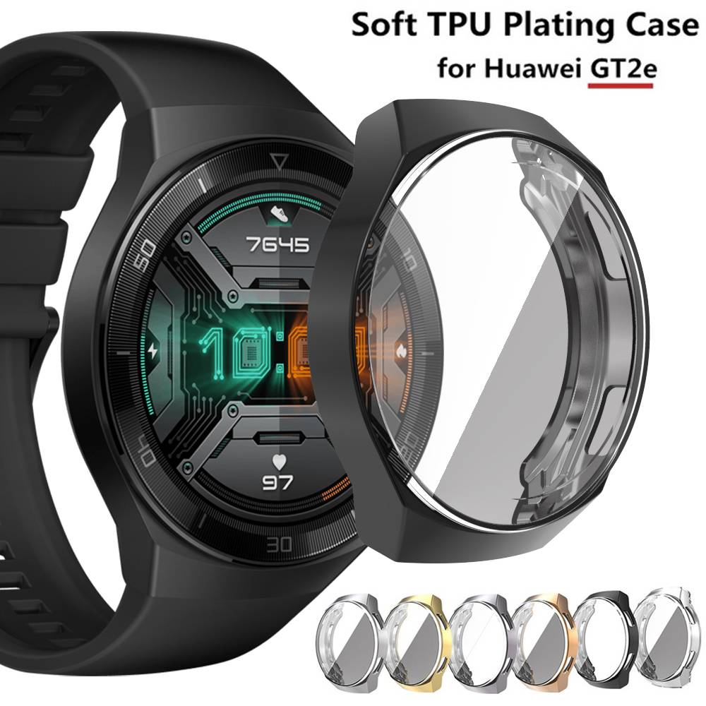 Case Pelindung Layar Bahan Tpu Lapis Lembut Untuk Huawei Watch Gt 2e