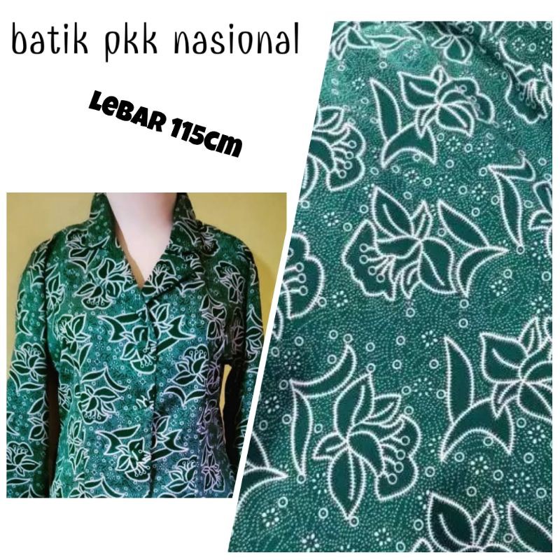 bahan kain batik bsy halus pkk nasional/batik pkk murah/batik pkk meteran