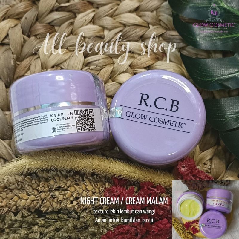 FREE GIFT - original BPOM NIGHT CREAM Rcb glow