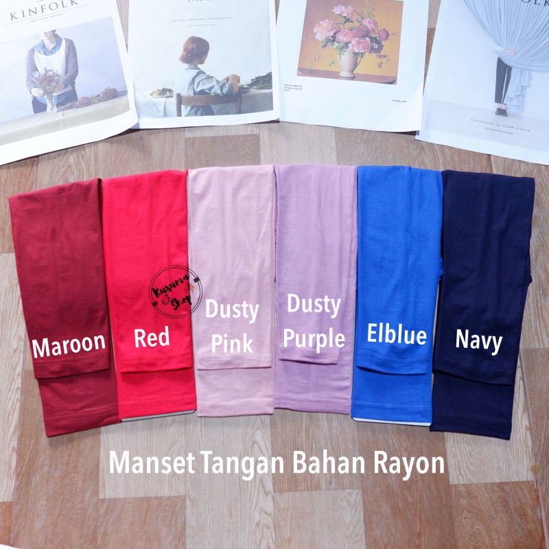 Manset Tangan - Bahan Rayon Super Adem