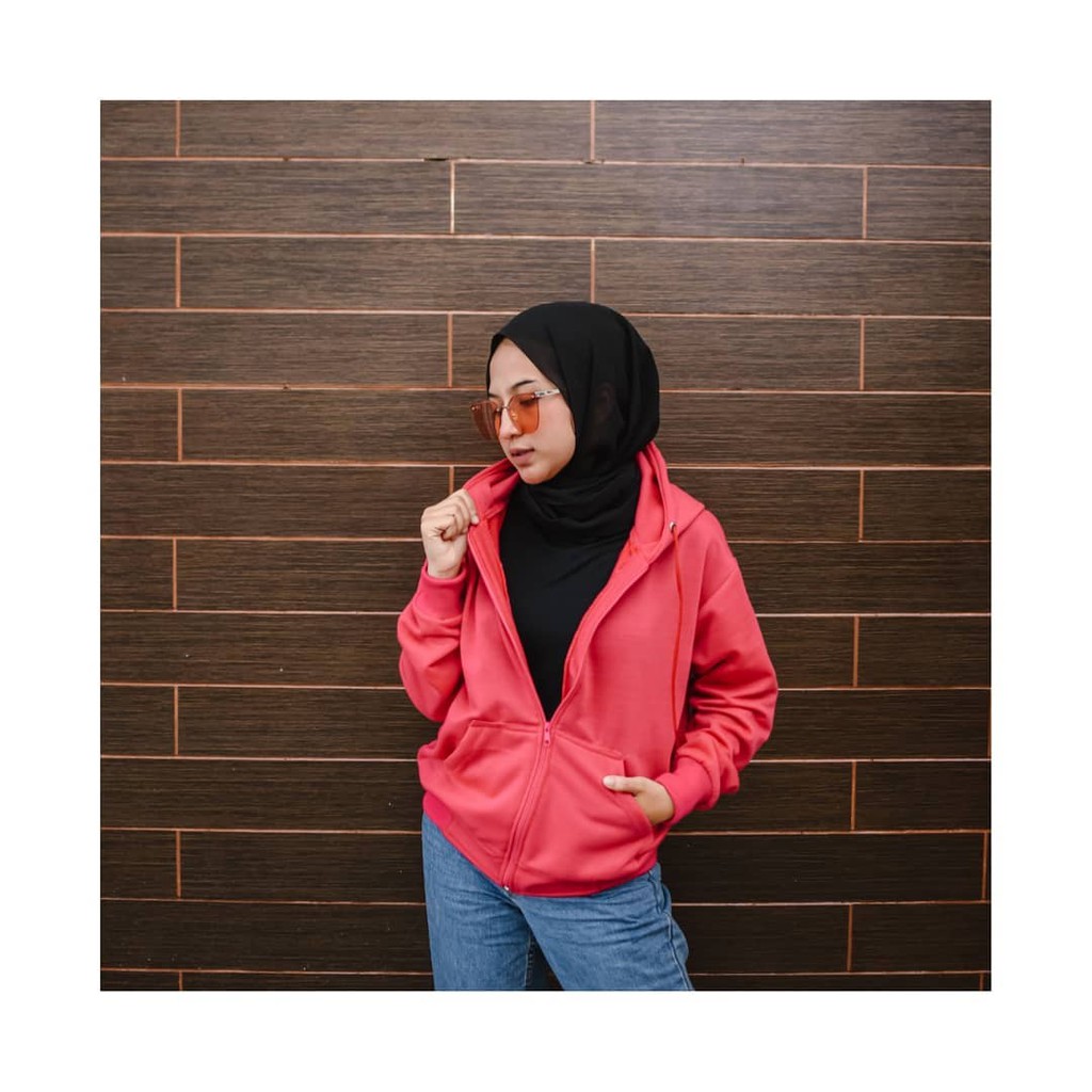 sonya / prime / ziper hodie jacket - jaket wanita - one size fit to L