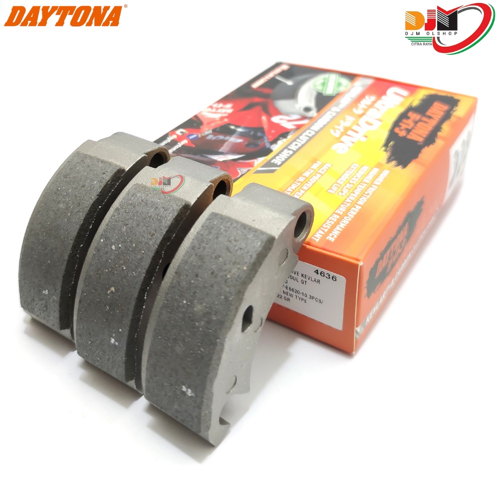 KAMPAS GANDA DAYTONA KEVLAR - CARBON CLUTCH SHOE MIOJ N-MAX AEROX VARIO BEAT DLL