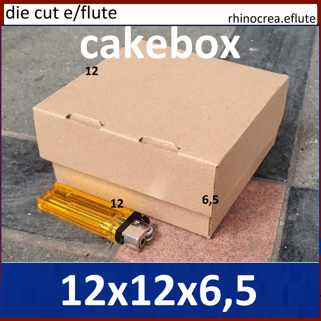 

Kardus CAKE 12x12x6,5 cm CB