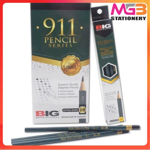

Pensil 2B BIG 911 Hijau - MGB