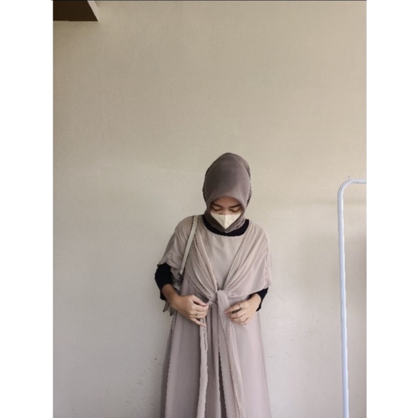 CELYN LONG DRESS MATT CERUTY PREMIUM 2 LAYER