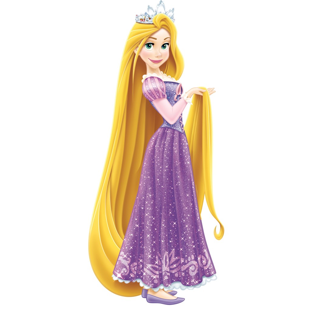 Disney Princess Rapunzel With Glitter Stiker Dinding Raksasa Rmk2552gm I1 Shopee Indonesia